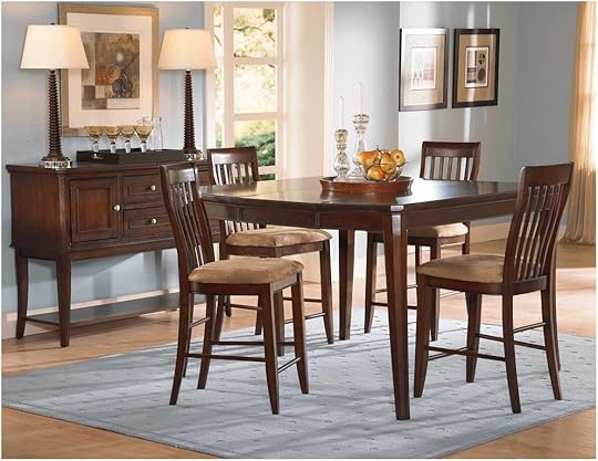 Dining Room Pub Style Dining Set with Square Table Made Pub Style Kitchen Table Sets
