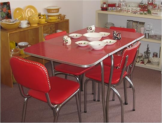 Attachment Retro Kitchen Tables and Chairs 981 Table and Kitchen
