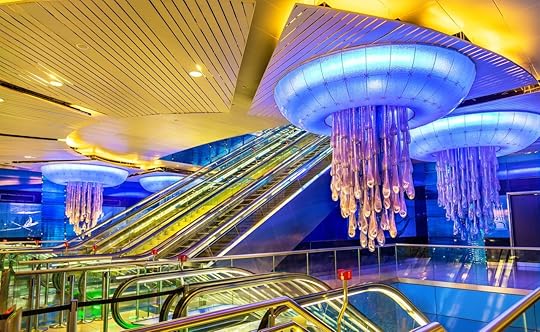 BurJuman metro station UAE