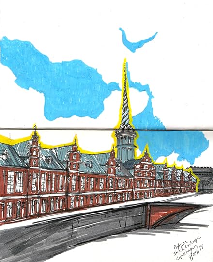 Borson Sketching Architecture Design Copenhagen Denmark Art Culture Urban Planning Sustainability Sketchbook