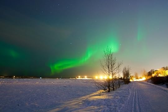 Aurora borealis in Anchorage, Alaska