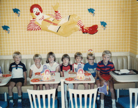 mcdonalds birthday party