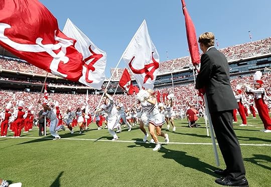 Cheerleaders at the University of Alabama Athletics