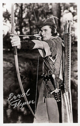 Errol Flynn in The Adventures of Robin Hood (1938)