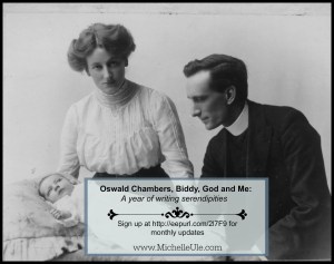 Biddy's biography influenced by A Poppy in Remembrance, Oswald Chambers, My Utmost for His Highest, WWI, Wheaton College, marquee characters, what inspires a biography? novel