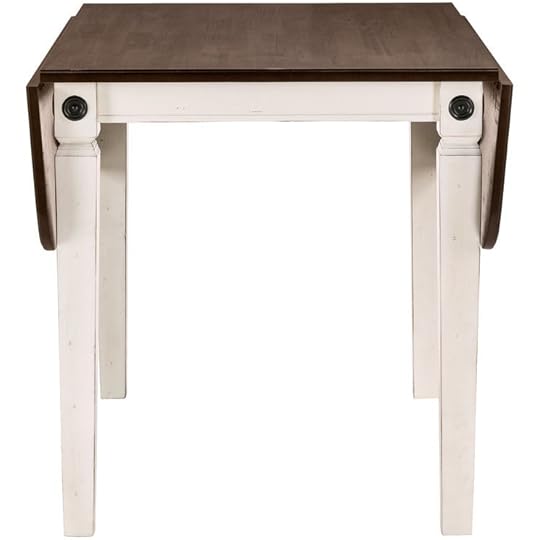 Slumberland Kitchen Tables Slumberland Furniture Glennwood White Drop Leaf Table