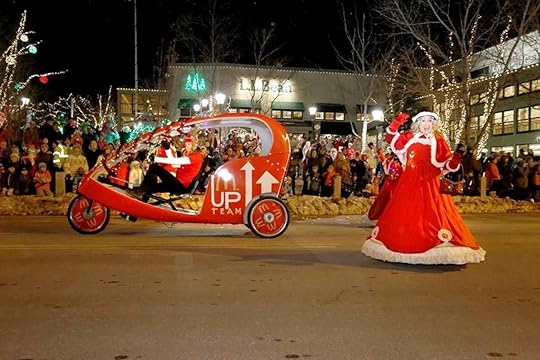 Christmas festivities in Freeport, Maine