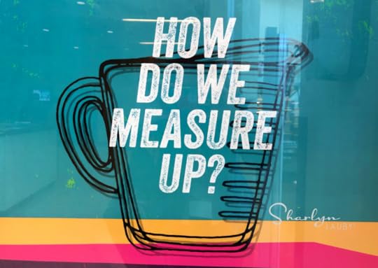 measuring cup, sign, measure up, check-ins, feedback, Readex, employee feedback, onboarding, employee engagement, technology