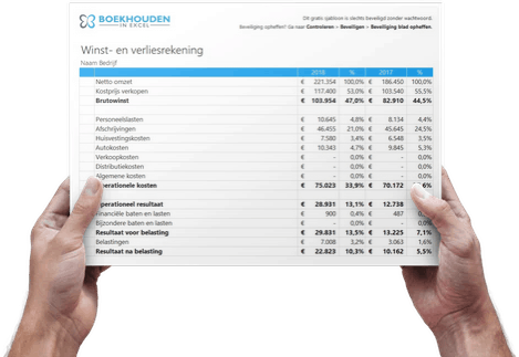 Excel boekhouding templates