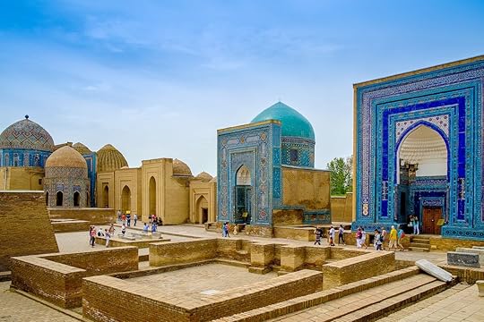 Necropolis in Samarkand Uzbekistan