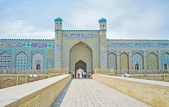 The portal of the Palace of Khudayar Khan