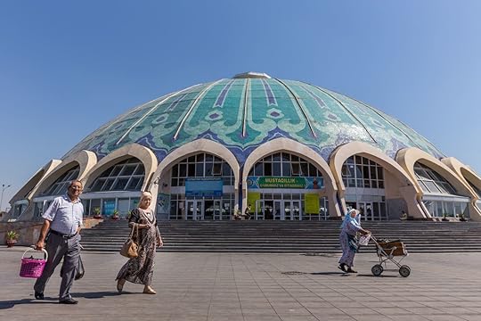 Chorsu Bazaar in Tashkent in Uzbekistan