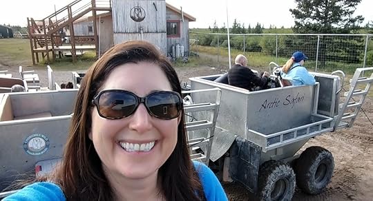 Lisa Niver at Nanuk Polar Bear Lodge
