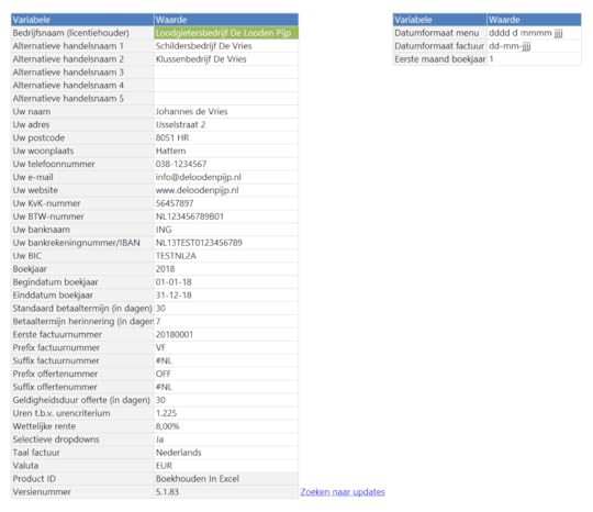 Boekhouden in Excel 5.1 Gebroken boekjaar