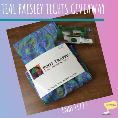 teal paisley tights blitz giveaway
