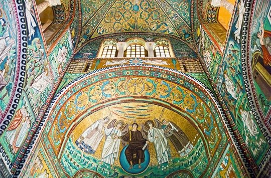 Basilica of San Vitale in Italy