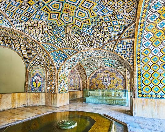 Golestan palace in Iran