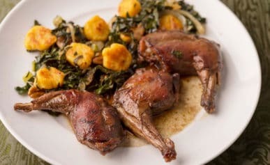 Drunken squirrel and dumplings