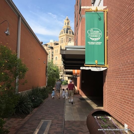 exterior of The Culinary Institute of America in the Pearl in San Antonio, Texas