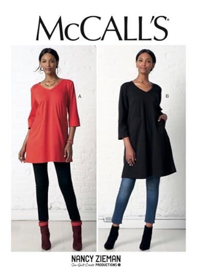 New! McCalls M7871 Knit Tunic and Dress by Nancy Zieman Productions
