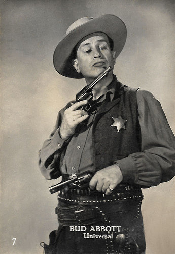 Bud Abbott in The Wistful Widow of Wagon Gap (1947)