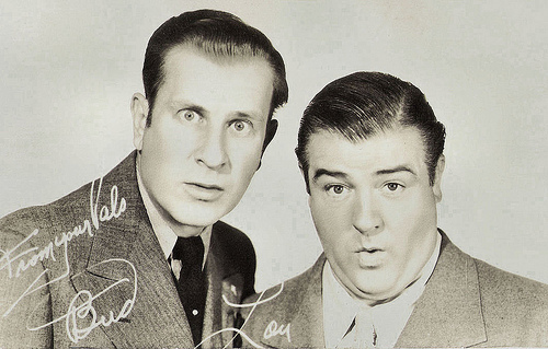 Bud Abbott & Lou Castello