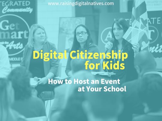 Digital citizenship for kids is a community effort. Planning an event at your school is a great way to bring people together to learn from one another. Here's are the considerations and tips for running a successful event at your school: https://www.raisingdigitalnatives.com/digital-citizenship-for-kids-event