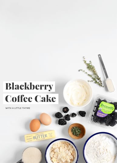 Blackberry Coffee Cake from The Faux Martha