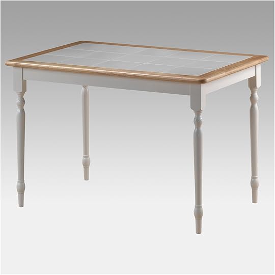 Small Rectangular Kitchen Table Homesfeed Tile top Kitchen Tables