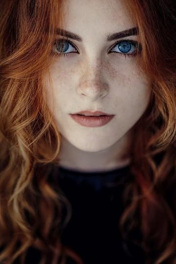 red headed woman