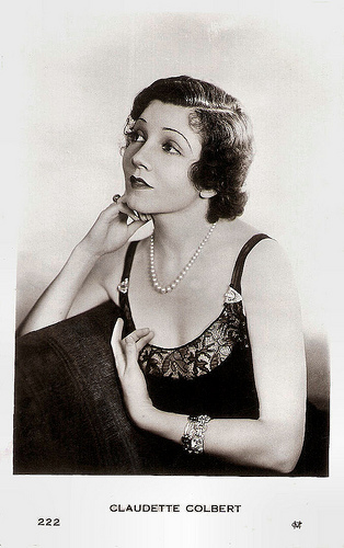 Claudette Colbert