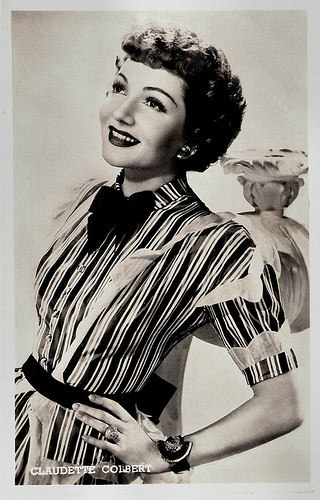 Claudette Colbert in Tomorrow Is Forever (1946)