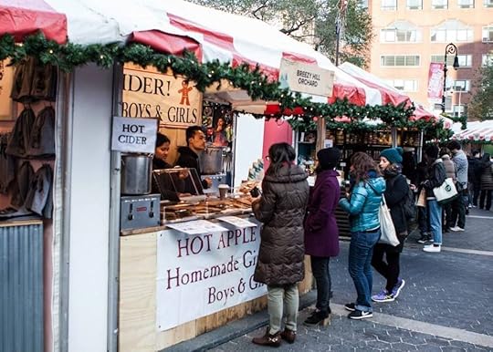 Union Square Holiday Market in NYC