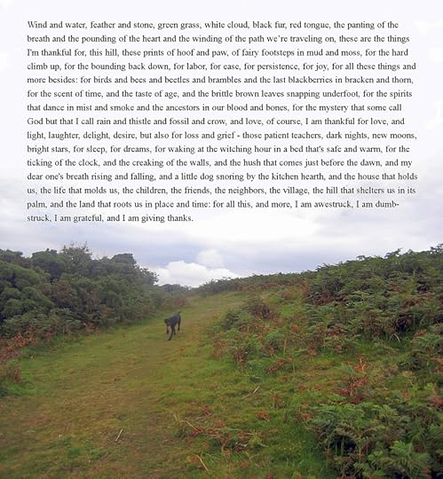 Thanksgiving poem, T. Windling