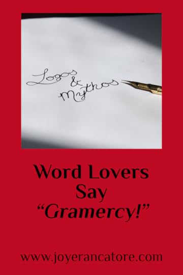 Gramercy, Reader Friend! Today, we're closing out our little journey of thankfulness by considering how we can express our gratitude for the written word. www.joyerancatore.com