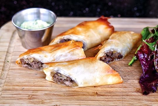 Bourek with minced meat