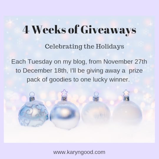 4 Weeks of Giveaways
