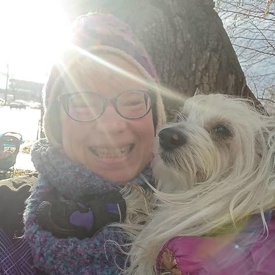 I’m grateful for this sweet, beautiful soul little girl who makes my life so much happier. I’m grateful for a warmer day with the snow all melted. Grateful to be reading a good book.<br /><br />What are you glad or grateful for today?<br />.<br />.<br />.<br />#grateful #positivevibes<br />#cherylrainfield #YAwriter #LGBTQwriter #booknerd #bookworm #ireadYA #survivor #feminist<br />#petalrainfield #chinesecrested #hairyhairless #dogstagram #ilovemydog #ilovemychinesecresteddog #dogmom