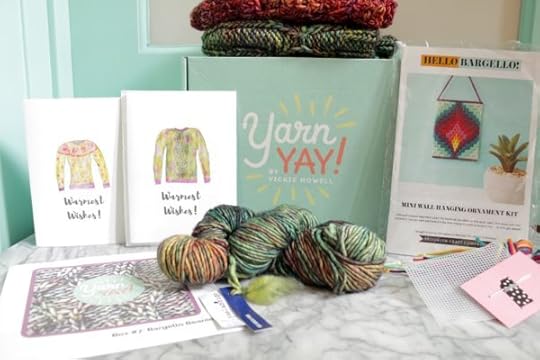 YarnYAY! November | Vickie Howell curated items for knitters and crocheters! #subscriptionbox