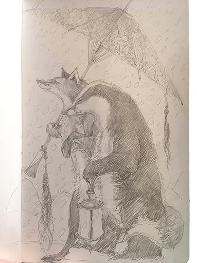 Badger and fox by Jackie Morris