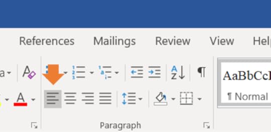 Manuscript Format: Ragged Right