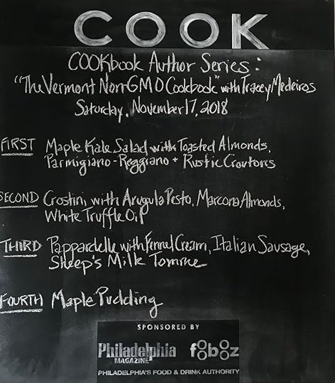 Tonight’s Menu! 