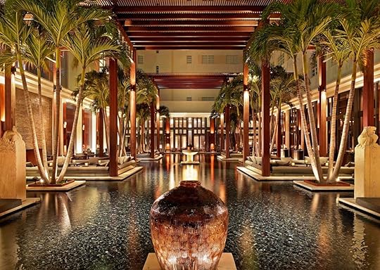 The Setai hotel Miami Beach courtyard