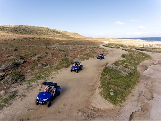 ATV riders in Aruba