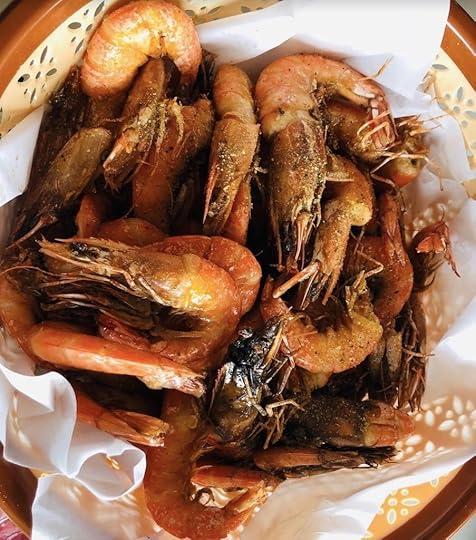 traditional shrimp preparation in Aruba