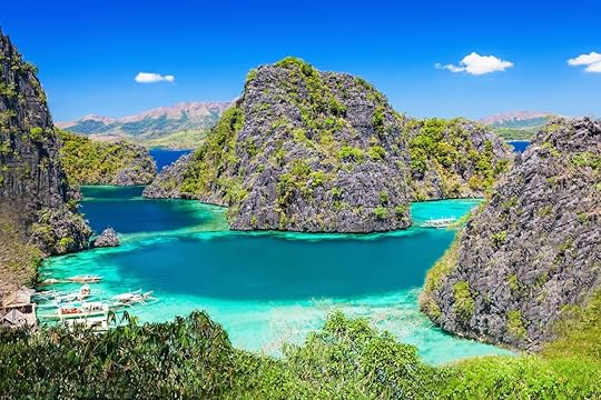 Very beautiful lagoon in the islands, Philippines