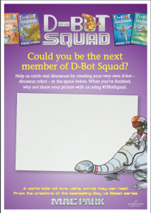 D-Bots Activity Sheet image