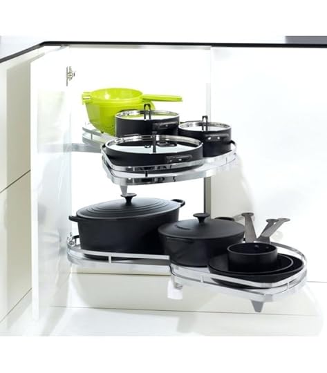 kessebohmer le mans set 2 trays swing for corner cabinets unit solution ii kessebohmer le mans ii