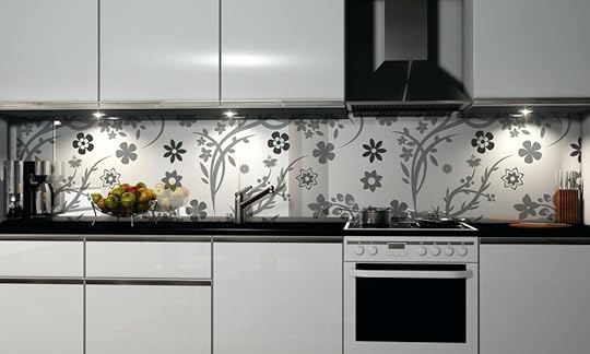 spritzschutz kuche folie klebe deko spritzschutz kuche folie