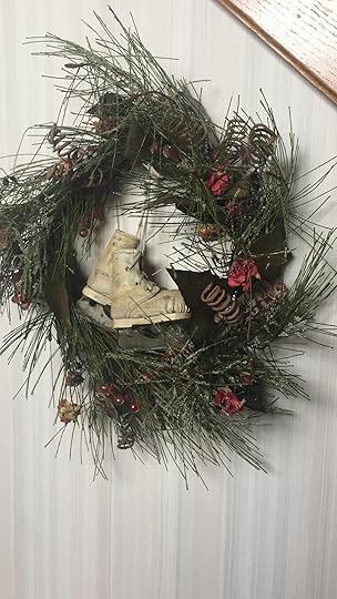 Decorations at my parents’ house—this is the front hall.